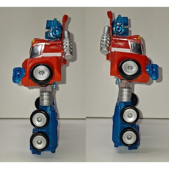 Playskool Heroes Transformers Rescue Bots Optimus Prime Collectible Display Toy - Picture 3 of 15